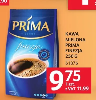 Kawa mielona Prima Finezja promocja w Selgros