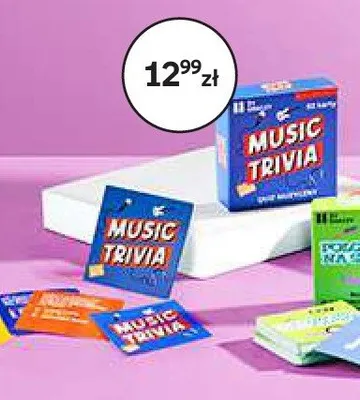 Gra Music Trivia Gift Republic promocja w Empik
