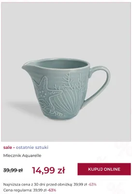 Mlecznik Aquarelle home&you promocja w home&you