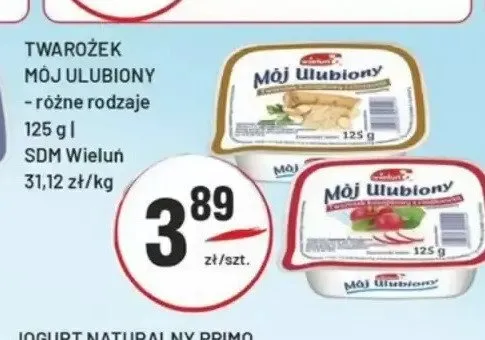 Twarożek Mój Ulubiony promocja w Sedal