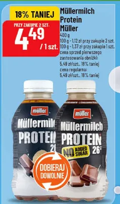 Müllermilch Protein promocja w POLOmarket