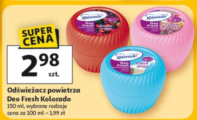Odświeżacz powietrza Deo Fresh promocja w Auchan