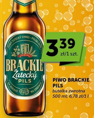 Piwo Brackie Żatecký Pils promocja w ABC