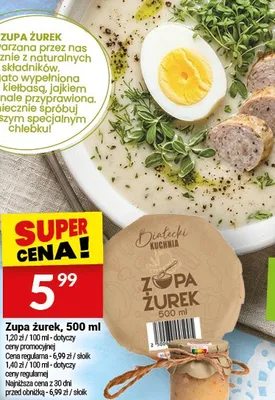 Zupa żurek Białecki Kuchnia promocja w Twój Market