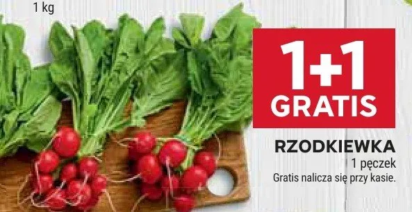 Rzodkiewka promocja w Stokrotka