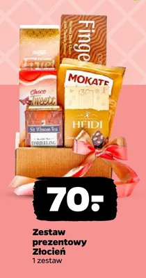 Zestaw prezentowy Złocień promocja w Netto