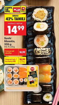 Sushi Masato promocja w Biedronka