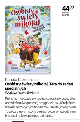 Książka Osobisty święty Mikołaj. Tata do zadań specjalnych Świetlik promocja w Empik