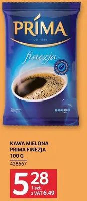 Kawa mielona Prima Finezja 250 g promocja w Selgros