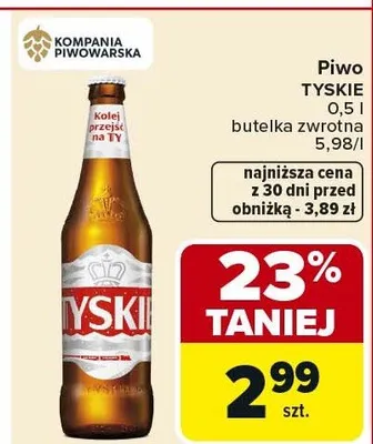 Piwo Inne beczki win-win promocja w Carrefour Market