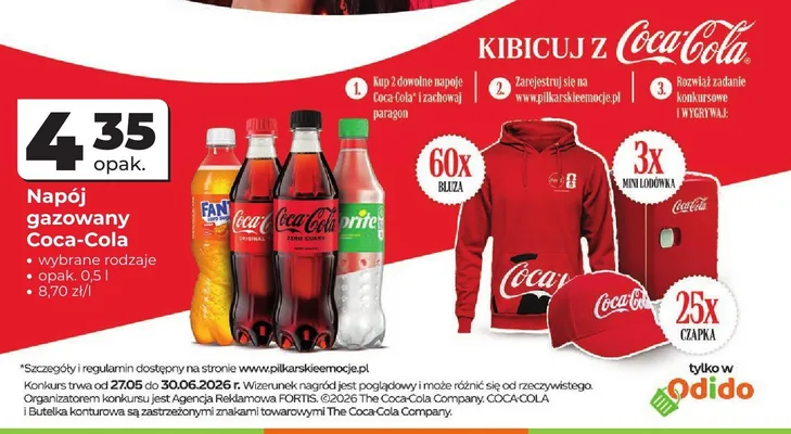 Napój gazowany Sprite promocja w Odido