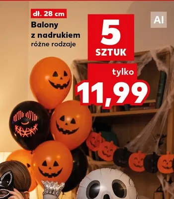 Balony z nadrukiem promocja w Kaufland