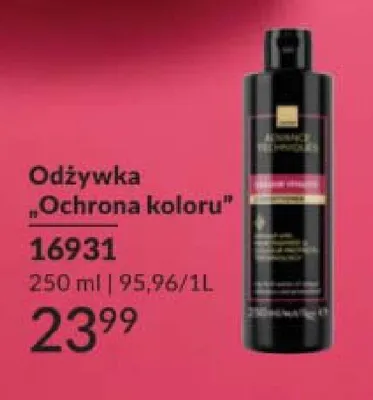 Odżywka Ochrona koloru Avon Advance Techniques promocja w AVON