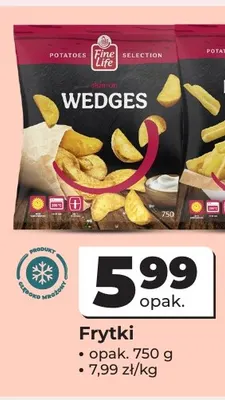 Frytki Fine Life promocja w Odido