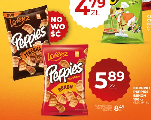 Chrupki Peppies Bekon Lorenz promocja w Duży Ben