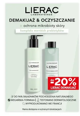Mleczko do demakijażu Lierac promocja w Ziko Dermo