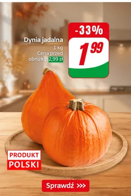 Dynia jadalna promocja w Dino