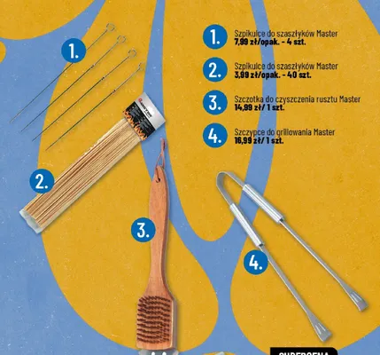 Szczotka do czyszczenia rusztu promocja w POLOmarket