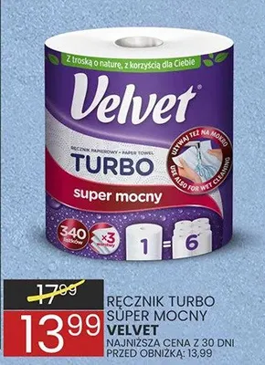Ręcznik turbo 1-6 promocja w Wafelek