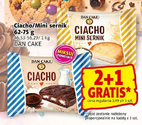 Ciacho Dan Cake promocja w Prim Market