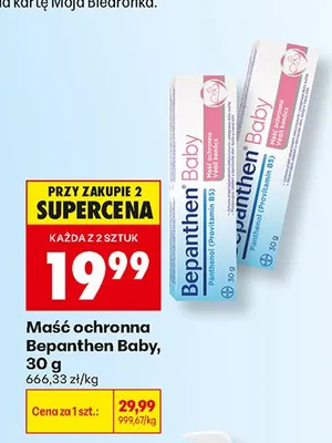 Maść ochronna Bepanthen Baby promocja w Biedronka