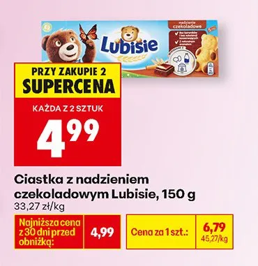 Ciastko z nadzieniem wiśniowym promocja w Biedronka
