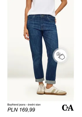 Boyfriend jeans - średni stan C & A promocja w C&A