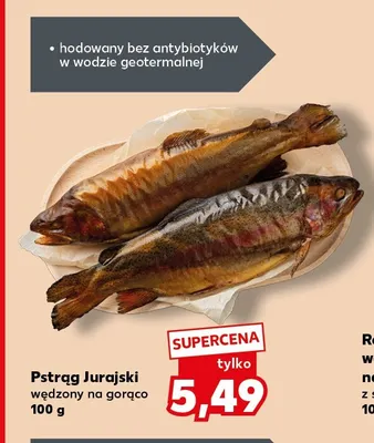Pstrąg Jurajski wędzony na gorąco promocja w Kaufland