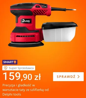 Szlifierka Delphi Tools promocja w Allegro