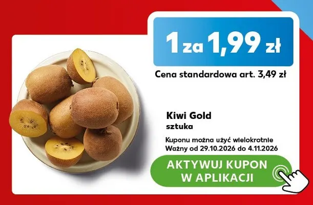 Kiwi Gold promocja w Kaufland