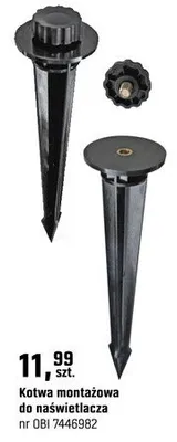 Kolwa montażowa do naświetlacza promocja w OBI