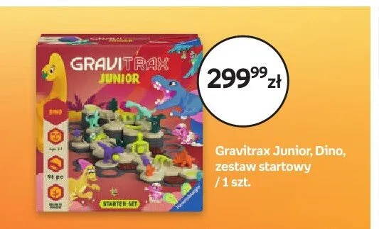 Zestaw startowy Gravitrax Junior Dino promocja w Empik