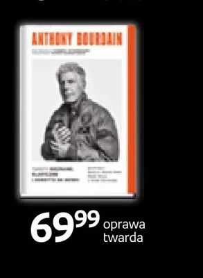 Książka Anthony Bourdain oprawa twarda promocja w Empik