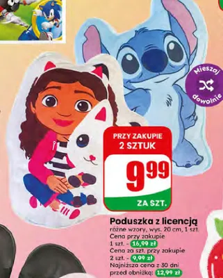 Poduszka z licencją Koci Domek Gabi promocja w Dino