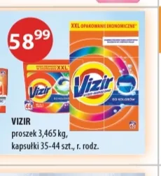 Kapsułki do prania Vizir promocja w Drogerie Laboo