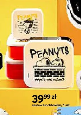 Zestaw lunchboxów Snoopy promocja w Empik