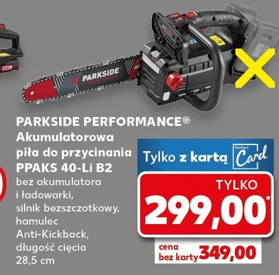 Akumulatorowa piła do przycinania PPAKS 40-Li B2 promocja w Kaufland