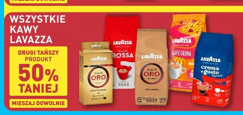 Kawa LAVAZZA Caffè Crema promocja w Aldi