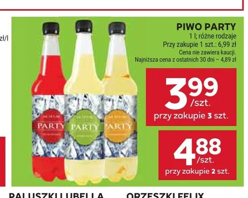 Piwo Party promocja w Stokrotka