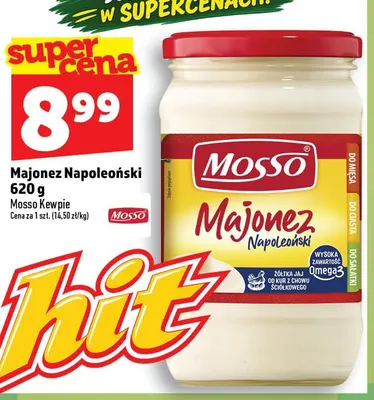 Majonez Napoleoński Mosso promocja w TOPAZ