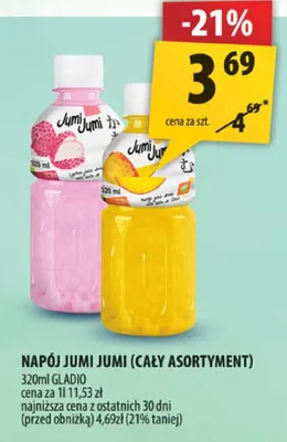 Napój Jumi Jumi promocja w Arhelan