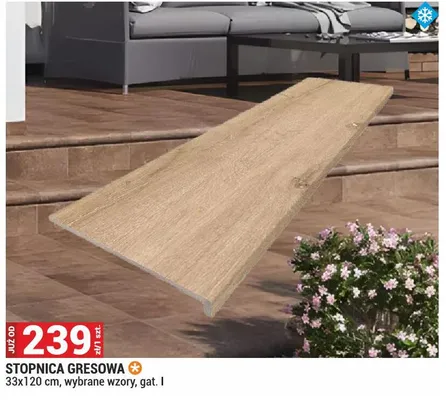 Stopnica gresowa promocja w Merkury Market