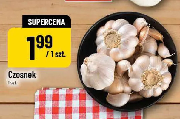 Czosnek promocja w POLOmarket
