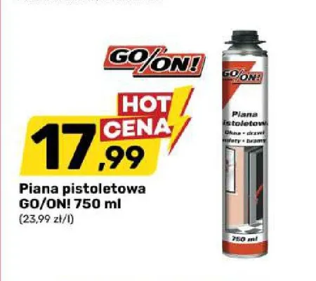 Piana pistoletowa GO/ON! promocja w Bricomarche