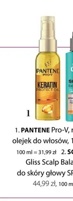 Olejek do włosów Pantene Pro-V Keratin Protect promocja w Hebe
