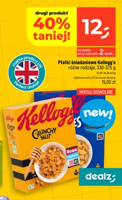 Płatki śniadaniowe Kellogg's Tresor promocja w Dealz