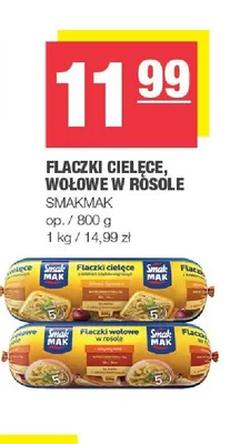 Flaczki cielęce w rosole Smakmak promocja w SPAR