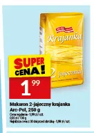 Makaron 2-jajeczny krajanka Arc-Pol promocja w Twój Market