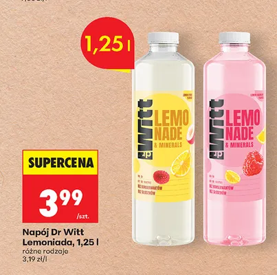 Napój Dr Witt Lemoniada promocja w Biedronka