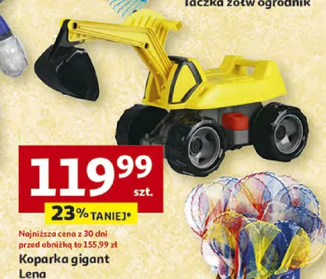 Koparka gigant Lena promocja w Auchan